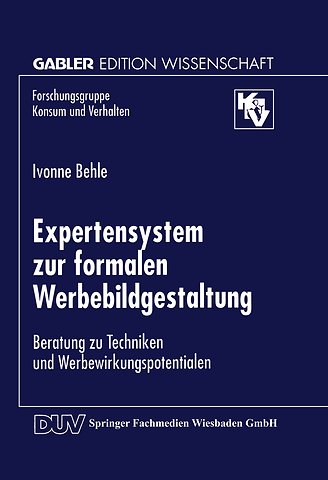 Expertensystem zur formalen Werbebildgestaltung