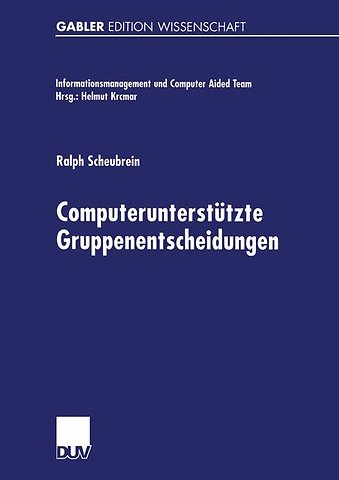 Computerunterstützte Gruppenentscheidungen