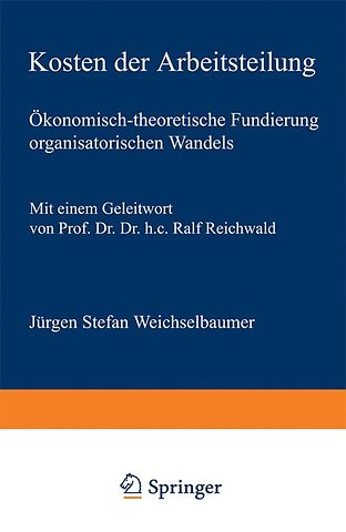 Kosten der Arbeitsteilung