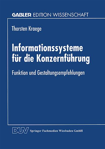 Informationssysteme für die Konzernführung