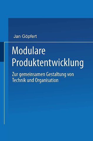 Modulare Produktentwicklung