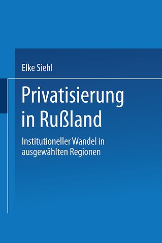 Privatisierung in Rußland
