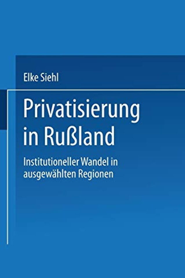 Privatisierung in Rußland