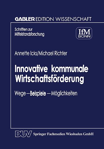 Innovative kommunale Wirtschaftsförderung