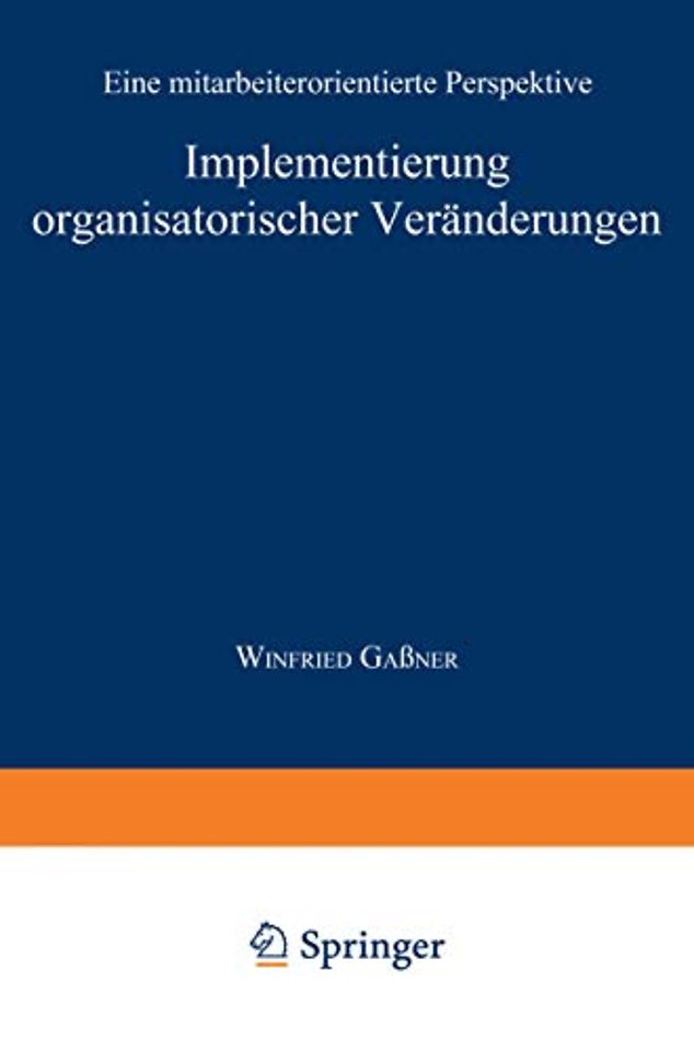 Implementierung organisatorischer Veränderungen