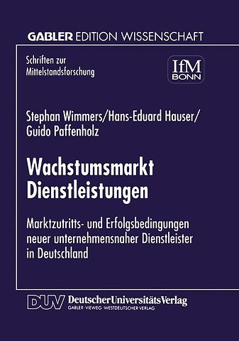 Wachstumsmarkt Dienstleistungen