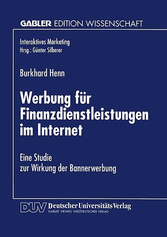 Werbung für Finanzdienstleistungen im Internet