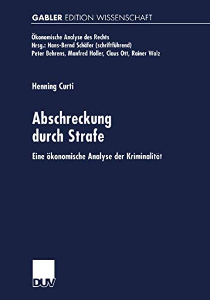 Abschreckung durch Strafe