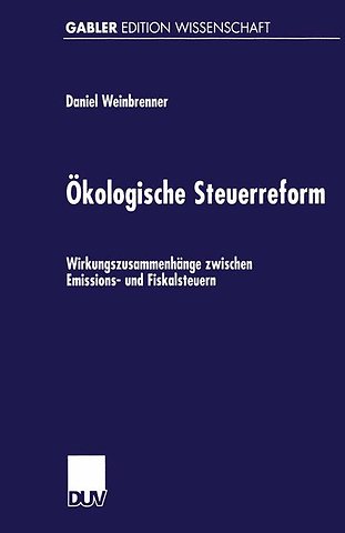Ökologische Steuerreform