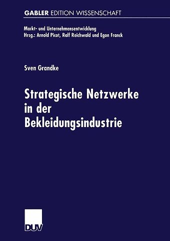 Strategische Netzwerke in der Bekleidungsindustrie