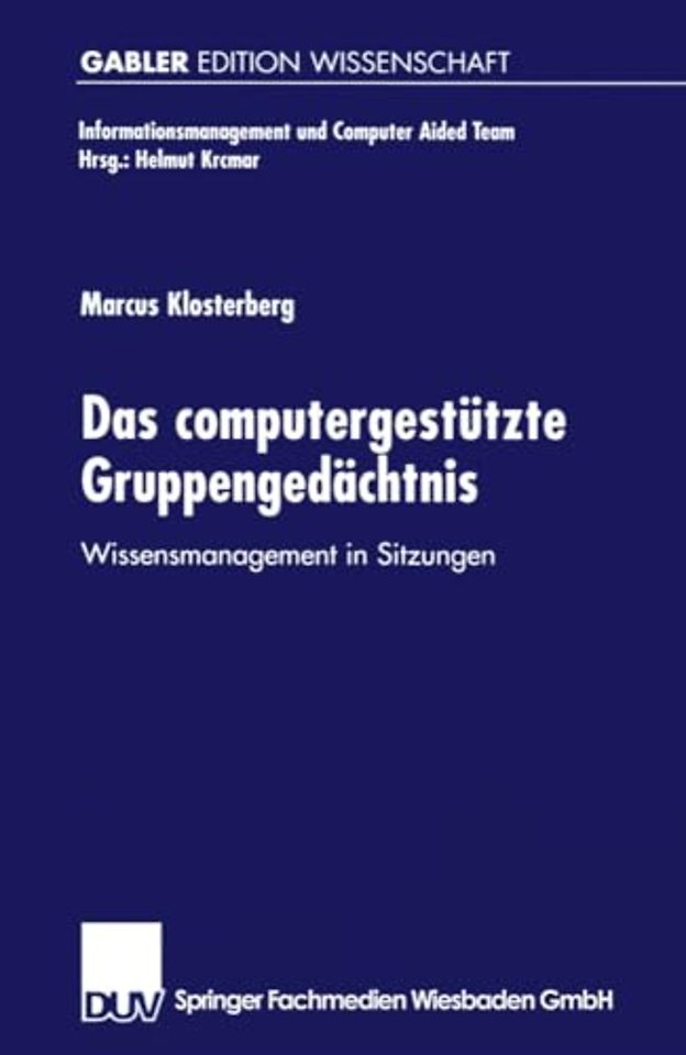 Das computergestützte Gruppengedächtnis