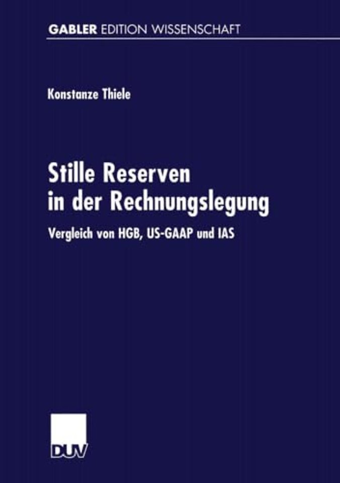 Stille Reserven in der Rechnungslegung