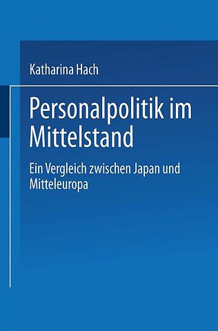 Personalpolitik im Mittelstand