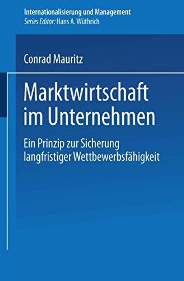 Marktwirtschaft im Unternehmen