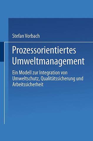 Prozessorientiertes Umweltmanagement