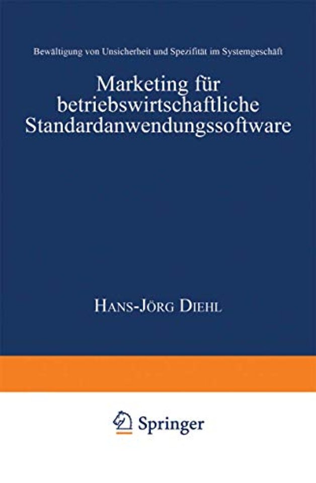 Marketing für betriebswirtschaftliche Standardanwendungssoftware