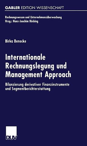 Internationale Rechnungslegung und Management Approach