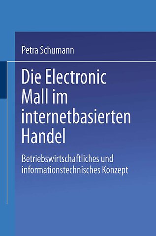 Die Electronic Mall im internetbasierten Handel