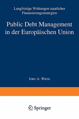 Public Debt Management in der Europäischen Union