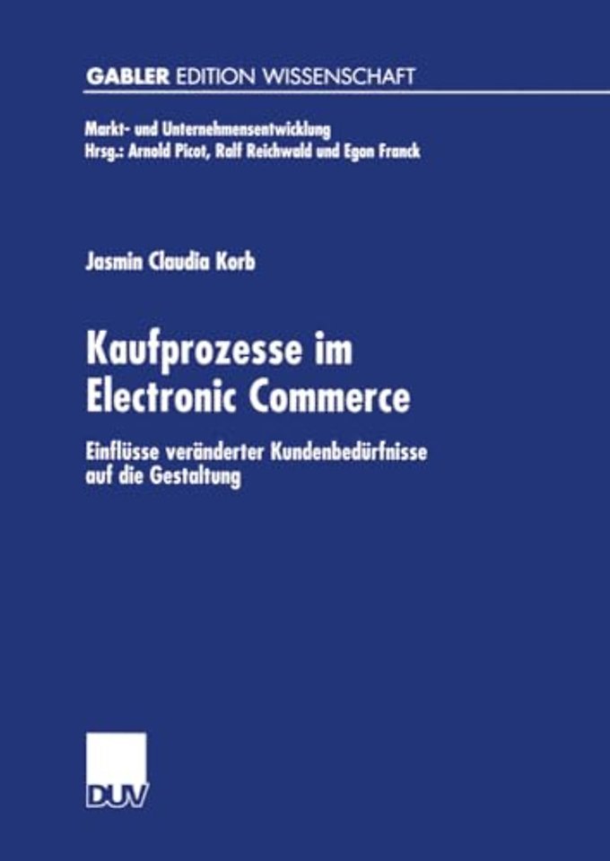 Kaufprozesse im Electronic Commerce