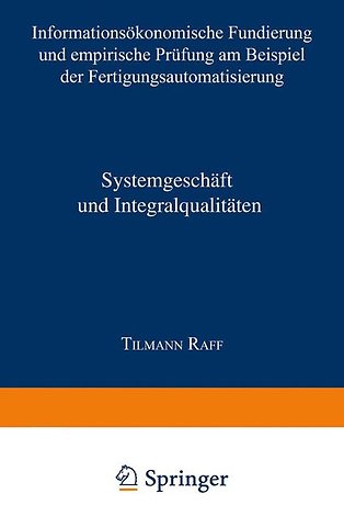 Systemgeschäft und Integralqualitäten