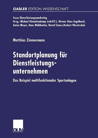 Standortplanung für Dienstleistungsunternehmen