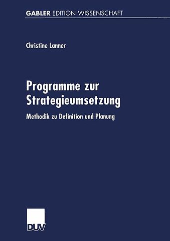 Programme zur Strategieumsetzung