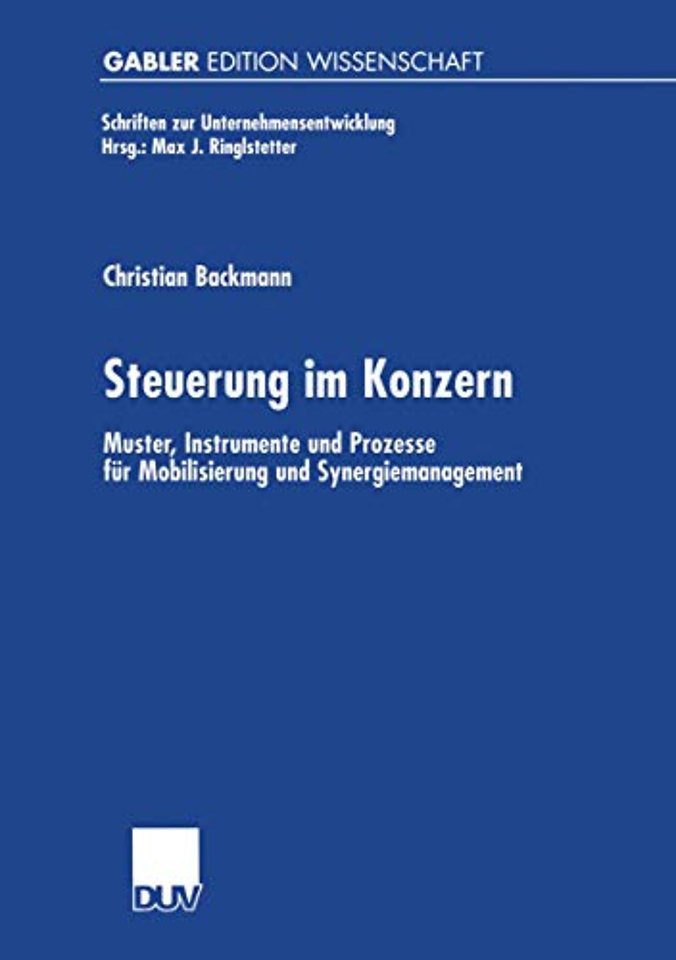 Steuerung im Konzern
