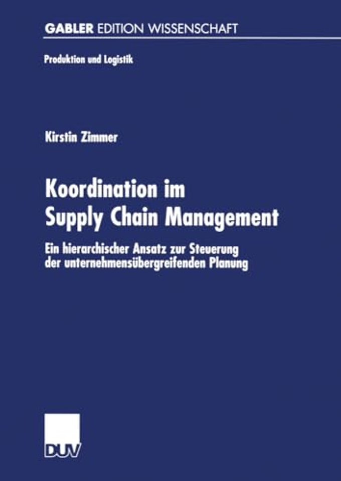 Koordination im Supply Chain Management