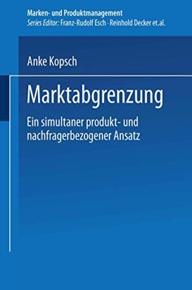 Marktabgrenzung