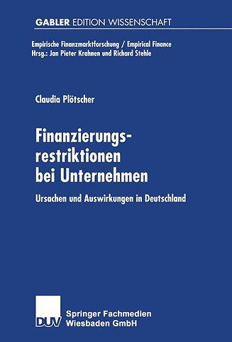 Finanzierungsrestriktionen bei Unternehmen