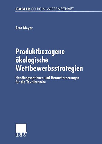 Produktbezogene ökologische Wettbewerbsstrategien