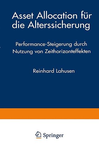 Asset Allocation für die Alterssicherung