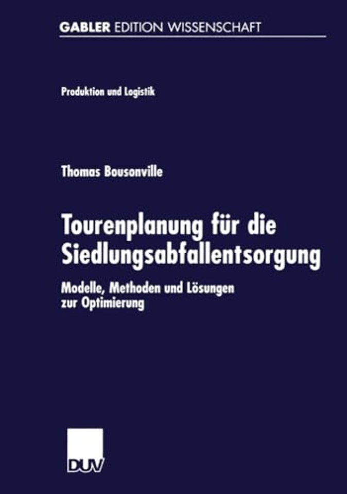 Tourenplanung für die Siedlungsabfallentsorgung