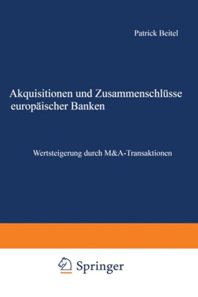 Akquisitionen und Zusammenschlüsse europäischer Banken