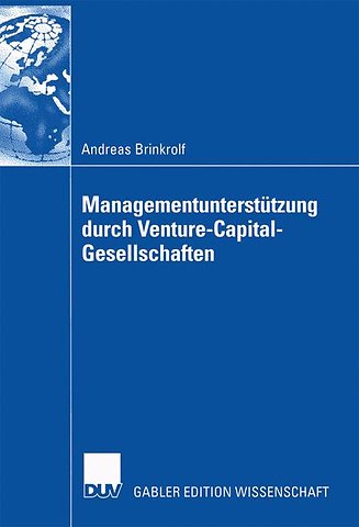 Managementunterstützung durch Venture-Capital-Gesellschaften
