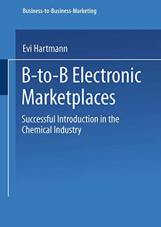 B-to-B Electronic Marketplaces