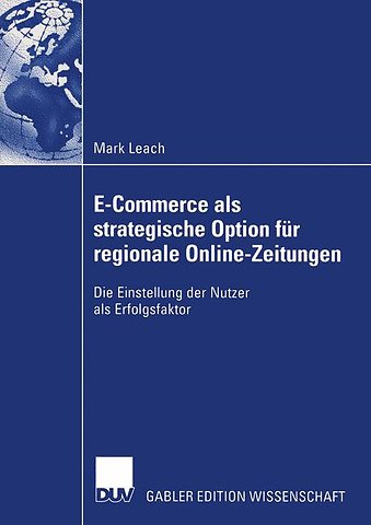 E-Commerce als strategische Option für regionale Online-Zeitungen