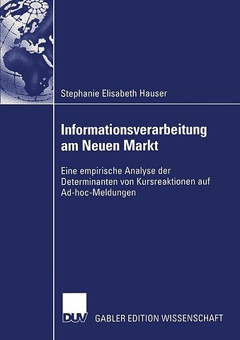 Informationsverarbeitung am Neuen Markt