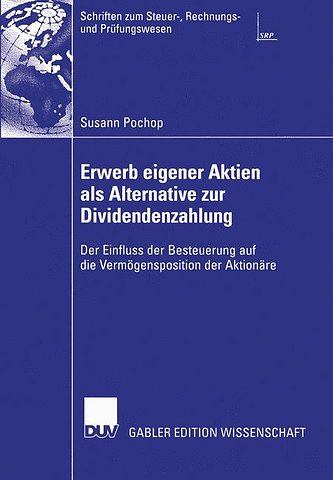 Erwerb eigener Aktien als Alternative zur Dividendenzahlung