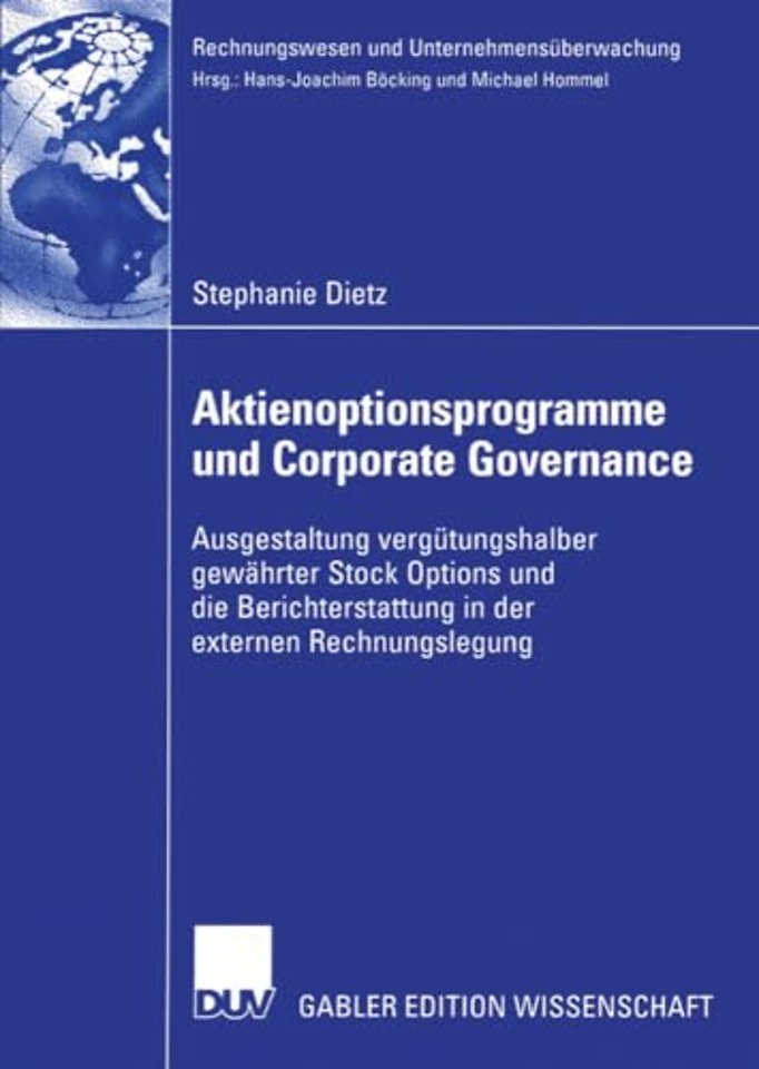 Aktienoptionsprogramme und Corporate Governance