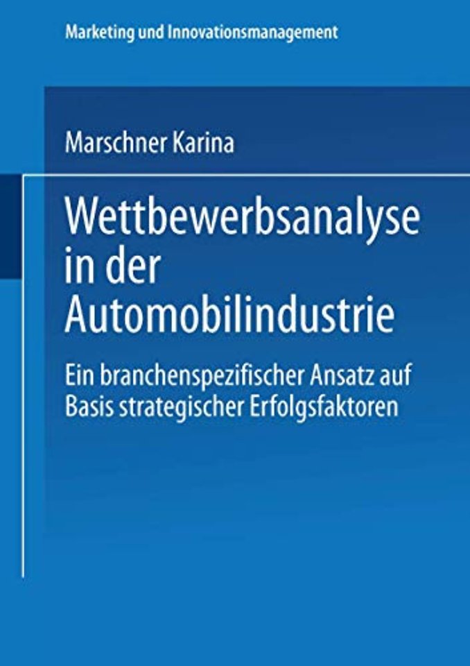 Wettbewerbsanalyse in der Automobilindustrie