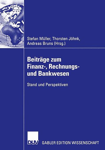 Beiträge zum Finanz-, Rechnungs- und Bankwesen