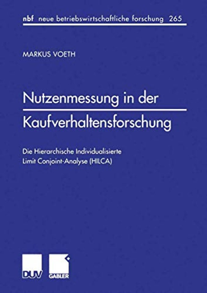 Nutzenmessung in der Kaufverhaltensforschung
