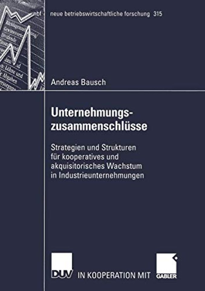 Unternehmungszusammenschlüsse