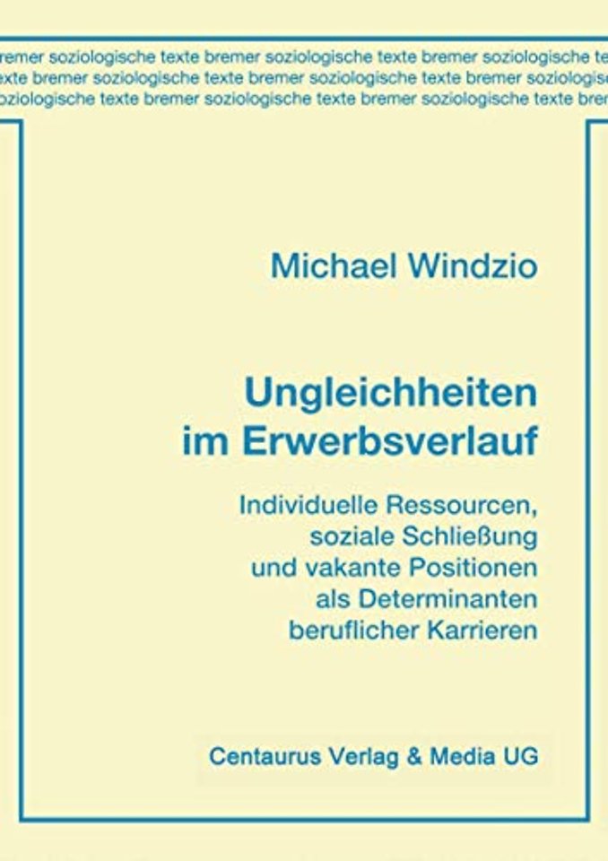 Ungleichheiten im Erwerbsverlauf