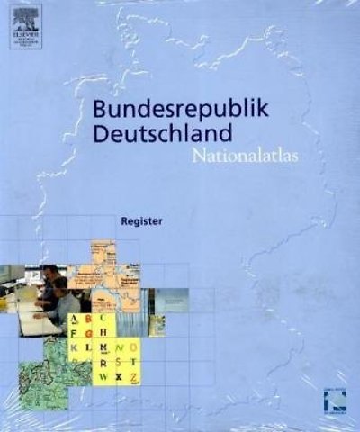 Nationalatlas Bundesrepublik Deutschland - Register