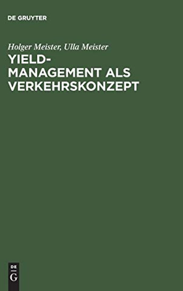 Yield–Management als Verkehrskonzept