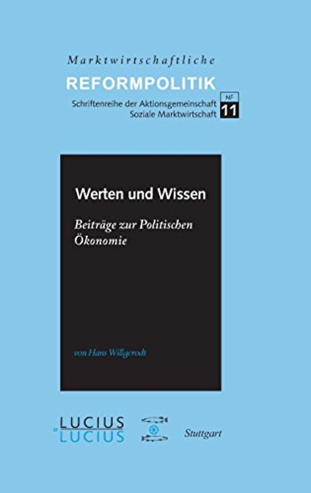 Werten und Wissen – Beiträge zur Politischen Ökonomie