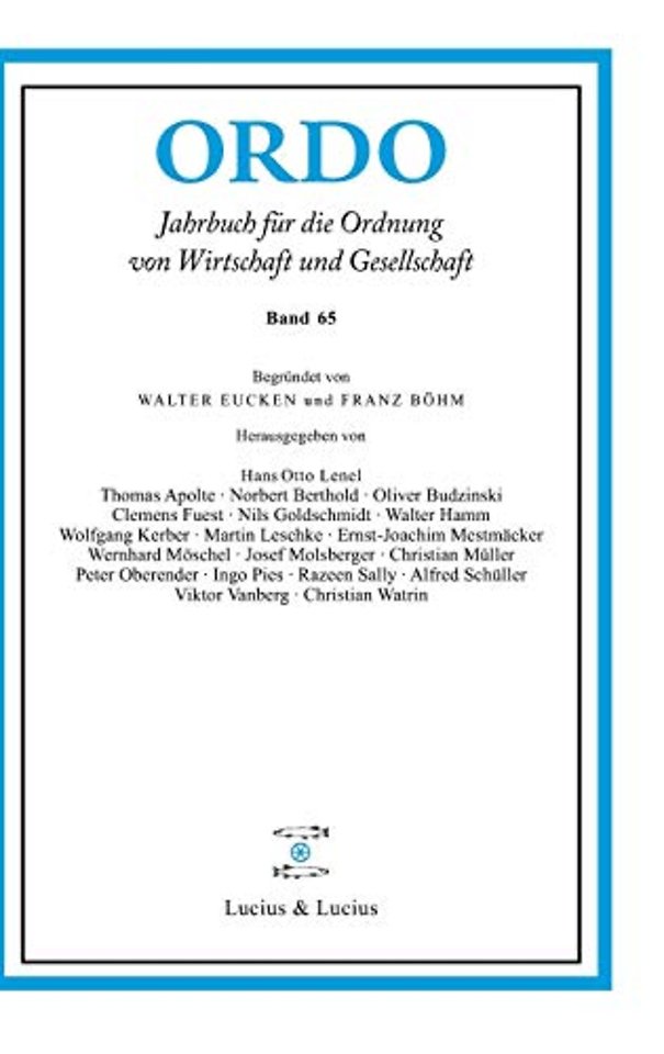 ORDO – Jahrbuch für die Ordnung von Wirtschaft und Gesellschaft
